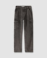 Jeans Straight Cargo Gris,GRIS